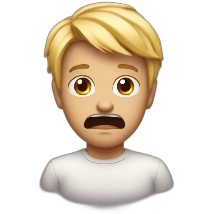 afraid emoji