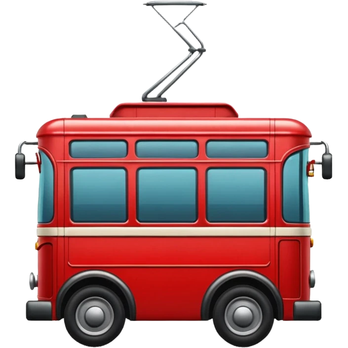 trolleybus emoji