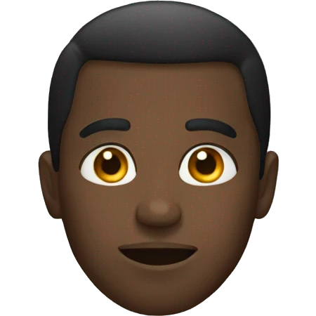 Black guy emoji