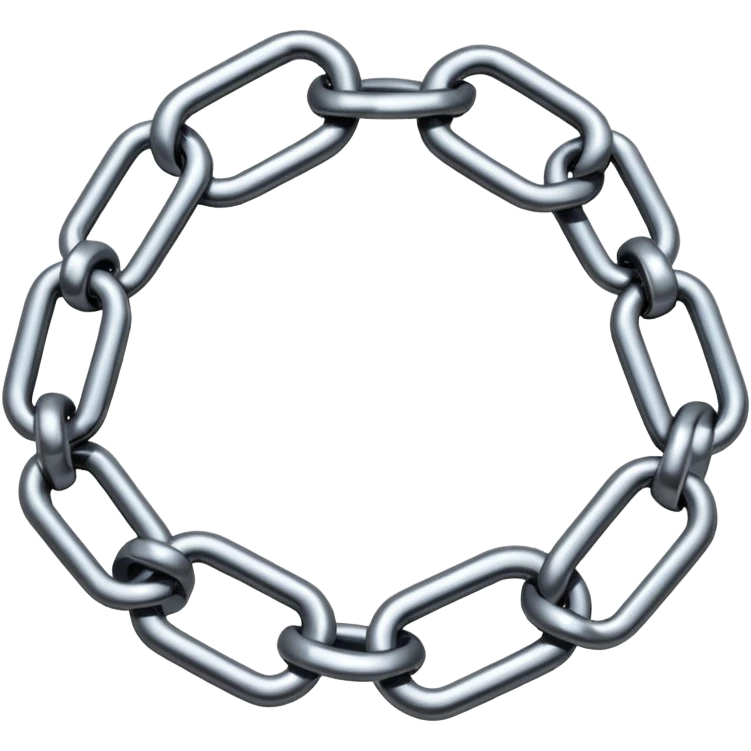 a chain that breaks emoji