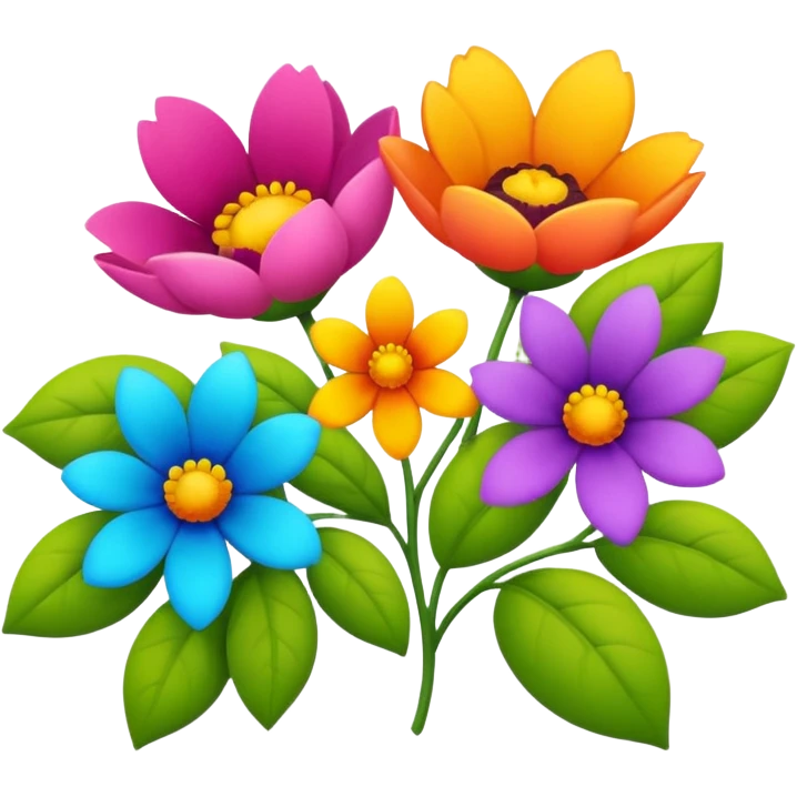 Flores emoji
