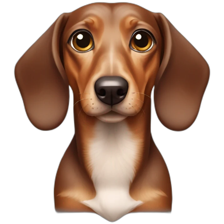 Dachshund old emoji