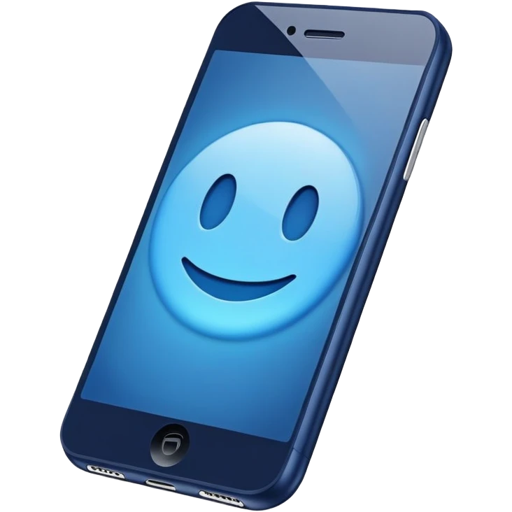 Emoji of a mobile's cover emoji