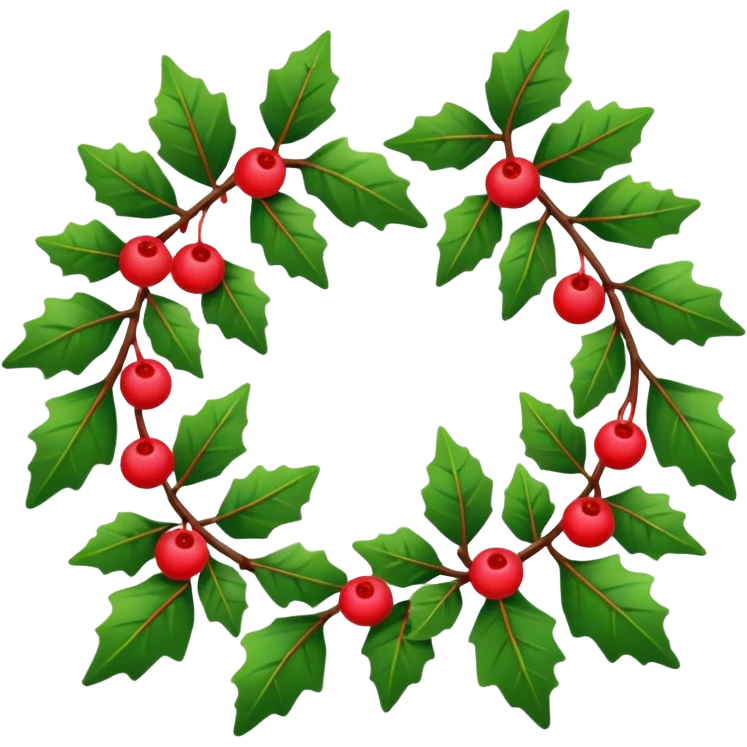 guirlande de noel emoji