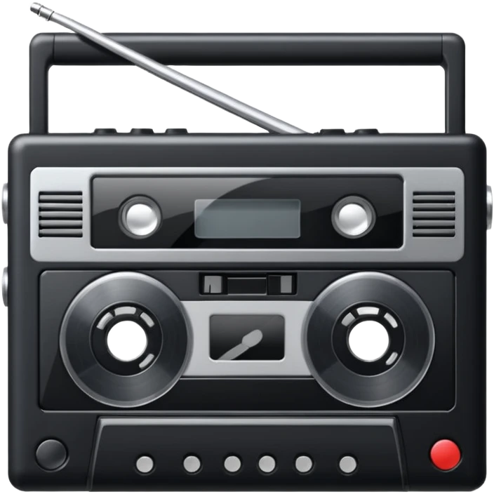 cassette player emoji