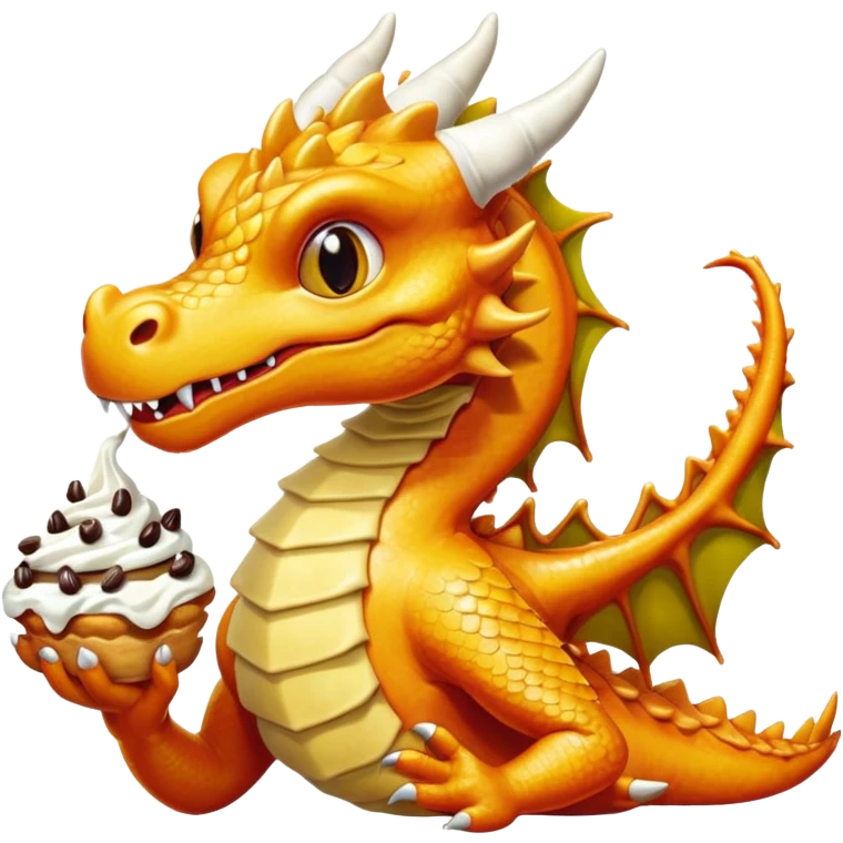 Slick dragon mixed cananoli emoji