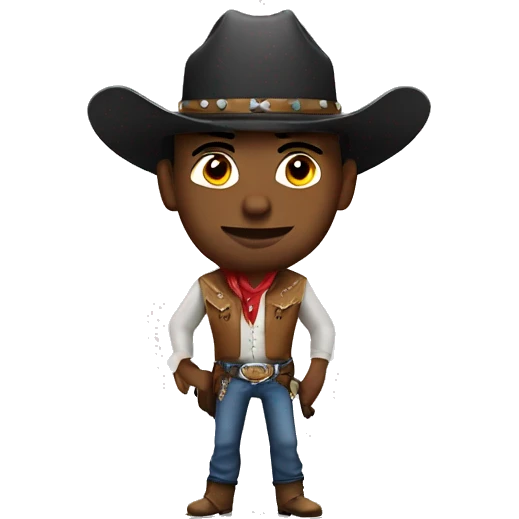 Hot cowboy  emoji