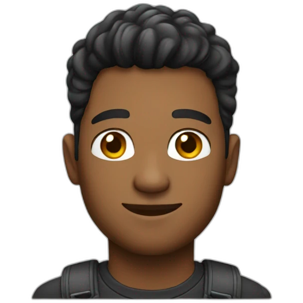 Handsome guy emoji