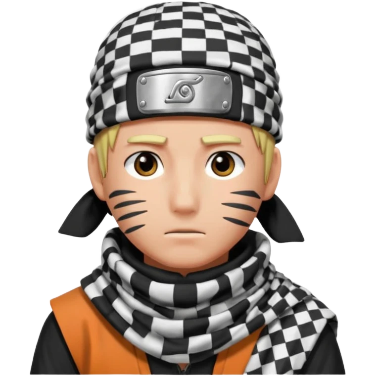 Naruto with Palästin emoji