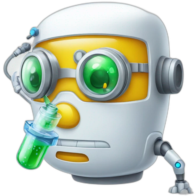 Andrew pipetting robot emoji