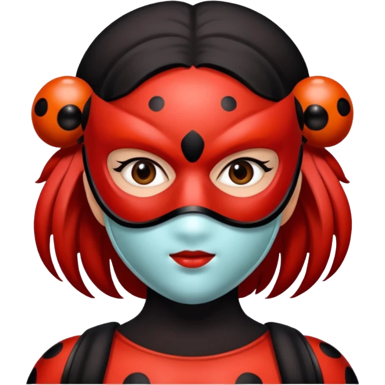 Hawk moth from ladybug emoji