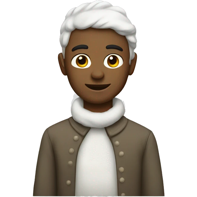 White Christmas emoji