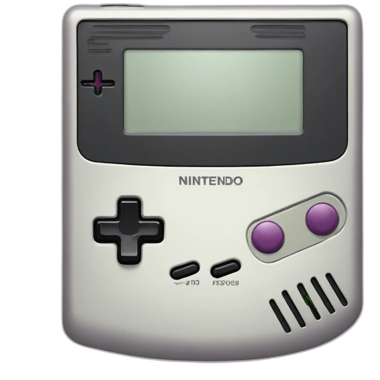 Nintendo game boy emoji