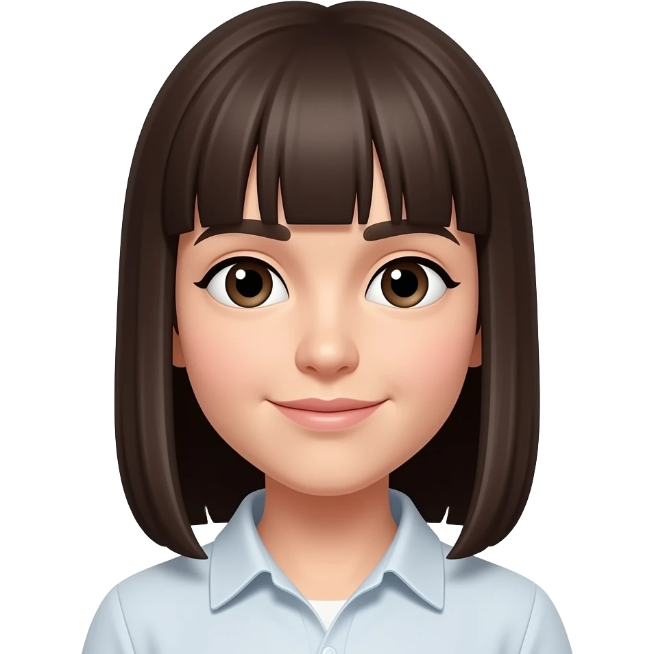 Make the hair straight emoji