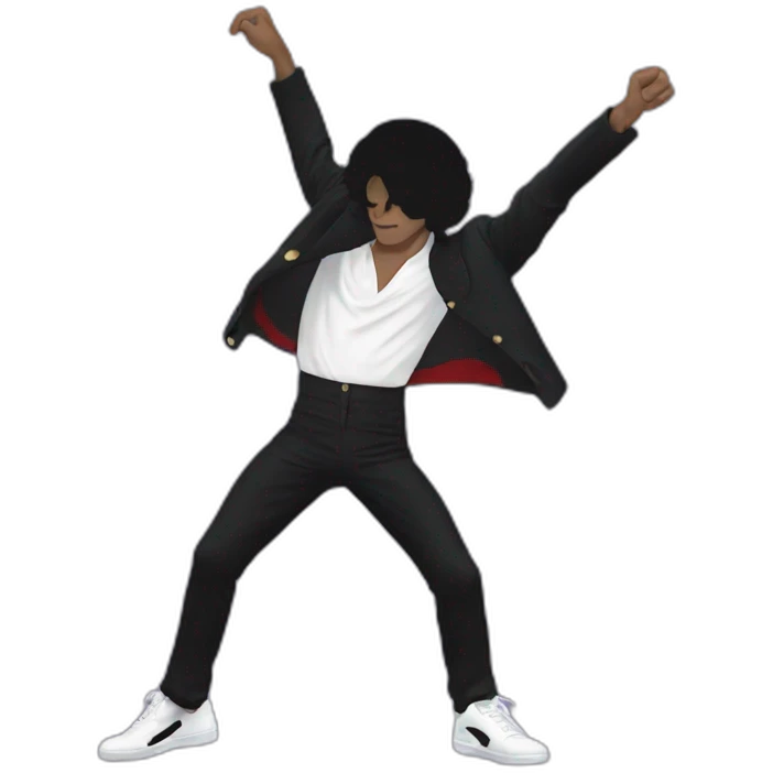 Michael Jackson dab emoji