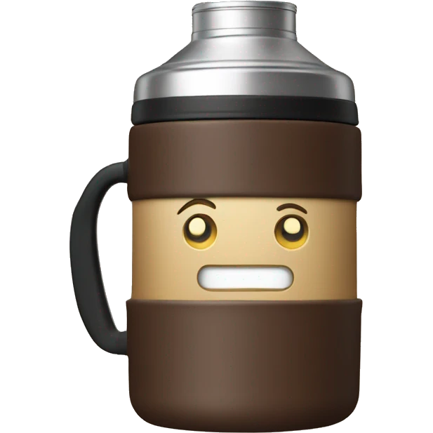 Starbucks coffee thermos emoji