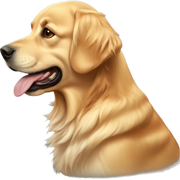 golden retriver emoji