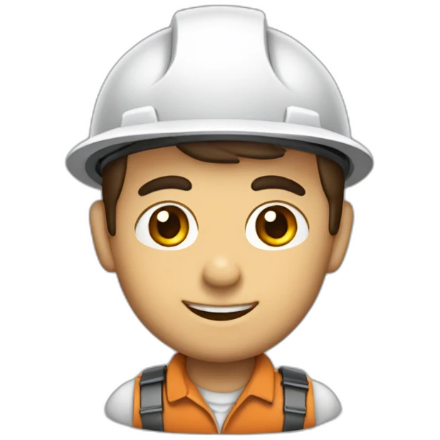 Chico ingeniera de montes piel clara emoji
