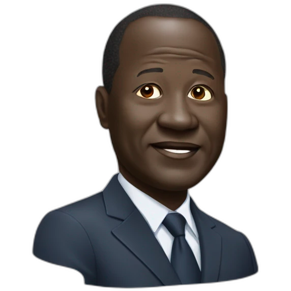 Alassane Dramane Ouattara emoji