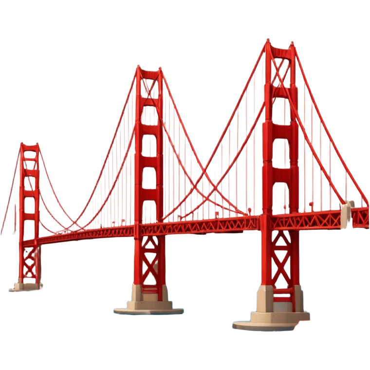 Golden Gate Bridge emoji
