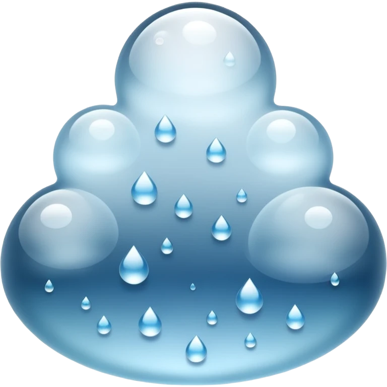 a close-up of a glass surface covered with small water droplets and light fog, as if from steam or humidity — some droplets sliding down slowly — soft reflections and blurred transparency give a realistic misty look — clean, glossy design with gentle lighting emoji