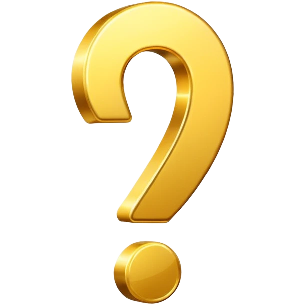 golden shining exclamation mark emoji