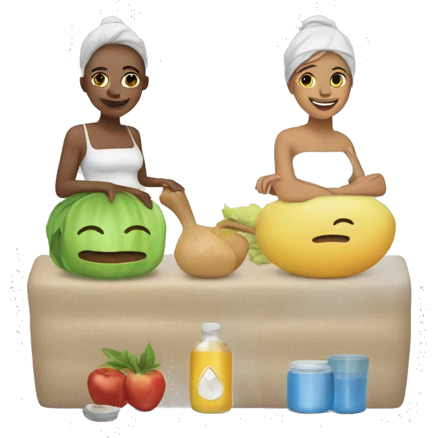 Healthy routine  emoji