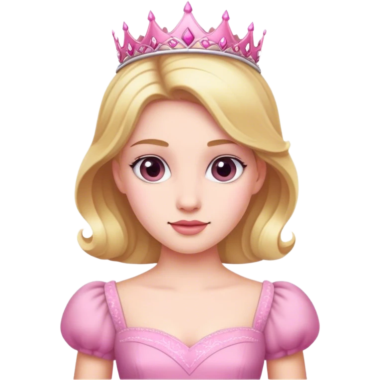 Princesses pink emoji