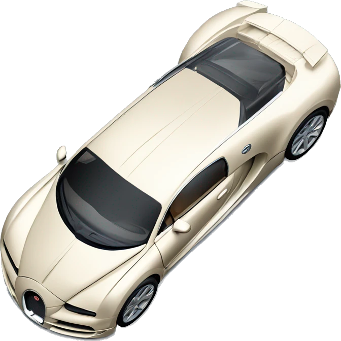 Bugatti mistral car emoji