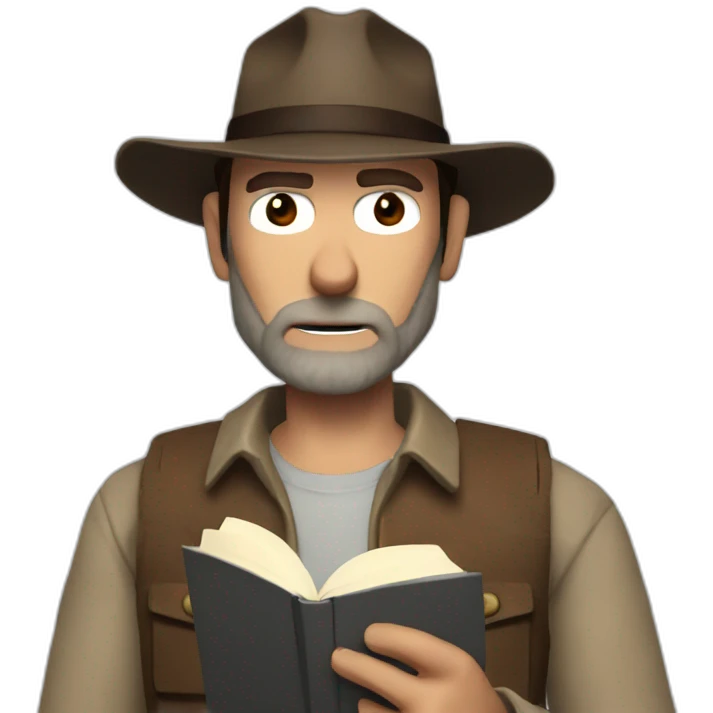 Rick grimes reading emoji