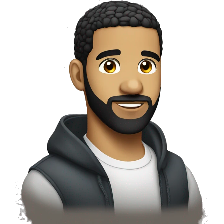 Drake with it long emoji