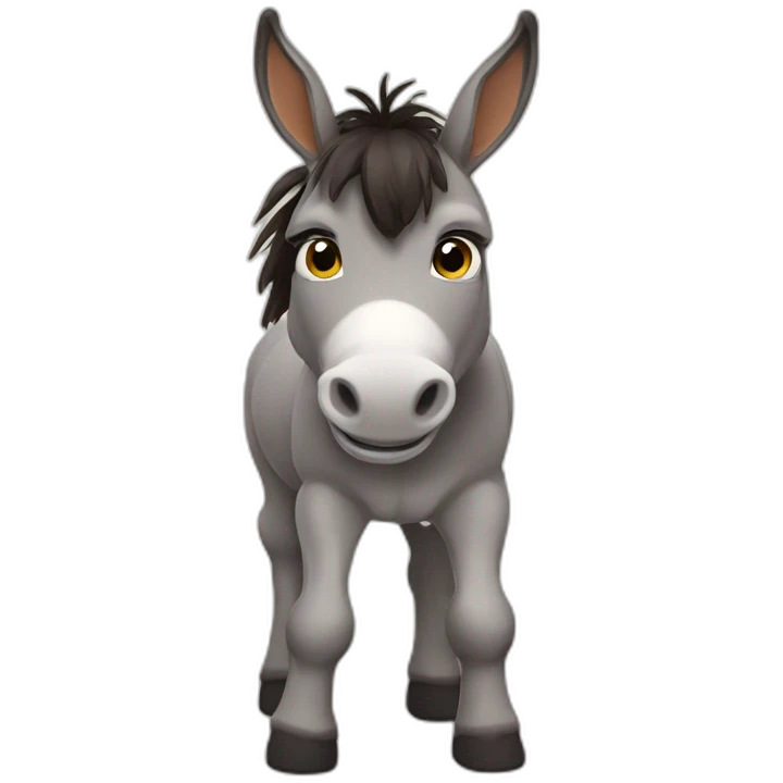 mini donkey emoji