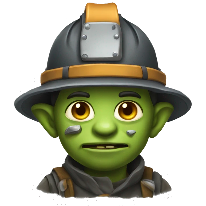 Miner goblin emoji