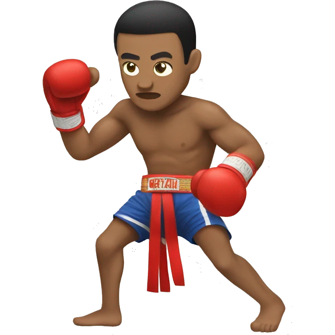 Muay Thai emoji