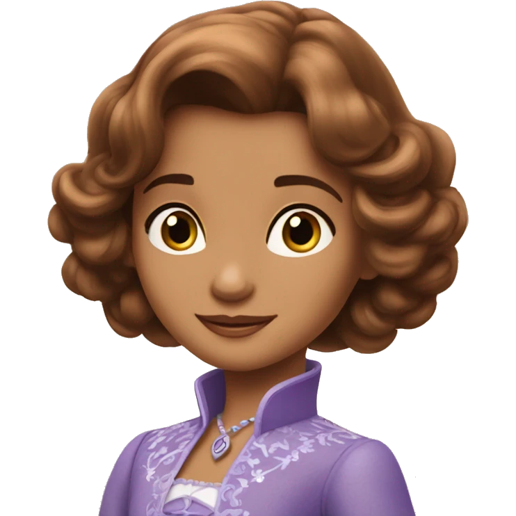 Sofia the first emoji