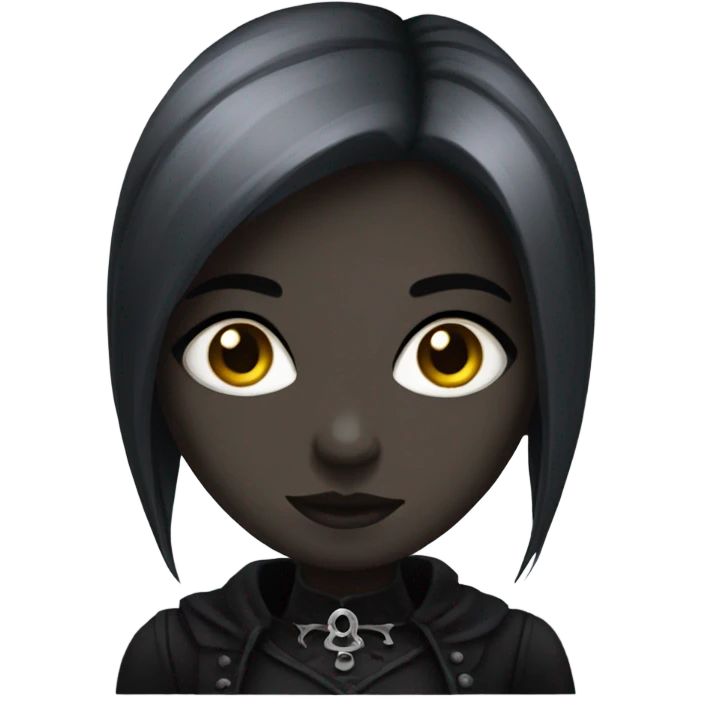 Gothic girl emoji