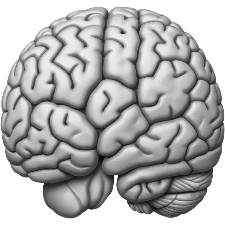human brain emoji