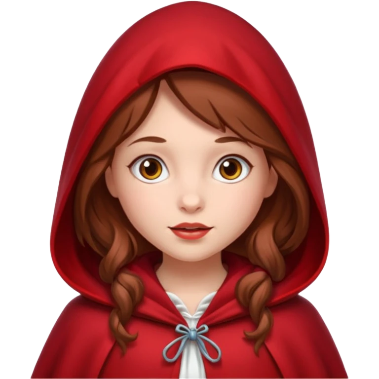 Little red riding hood emoji
