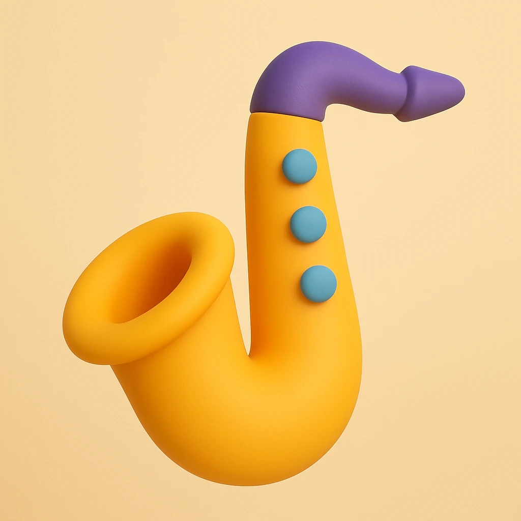 saxophone emoji