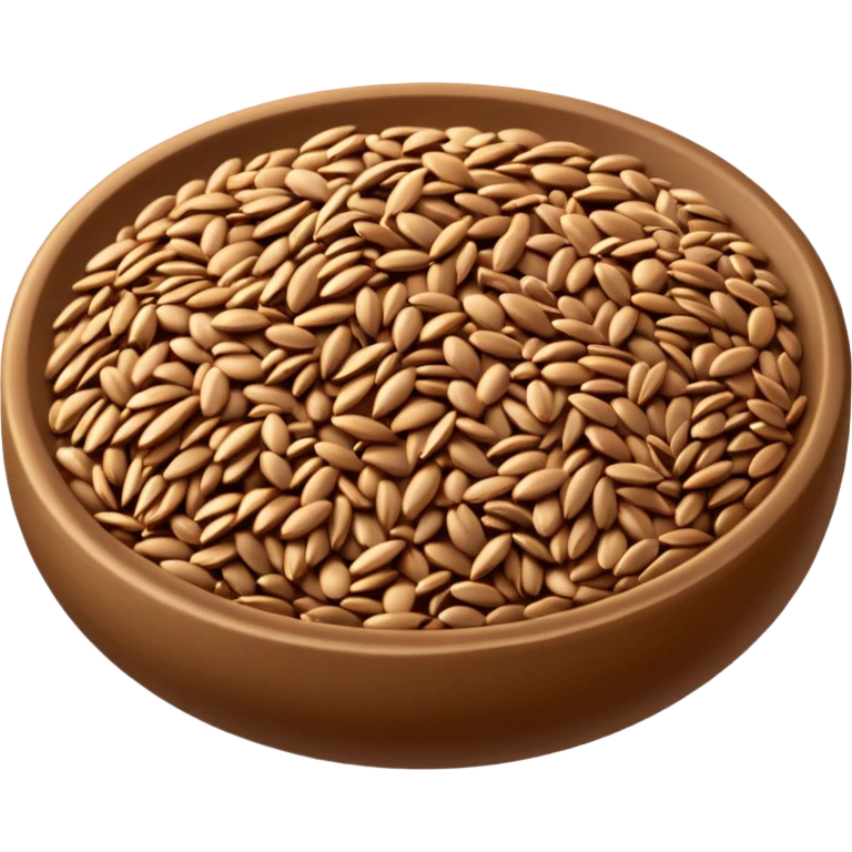 semilla de lino emoji