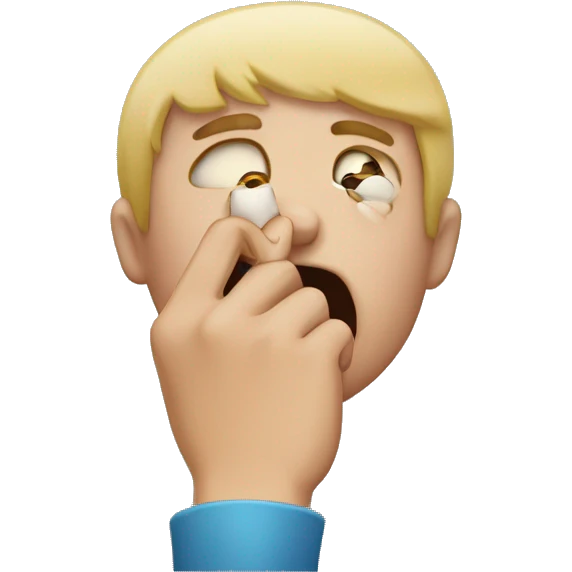 person biting their nails  emoji