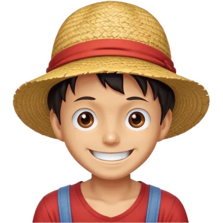 Luffy au chapeau de paille  emoji
