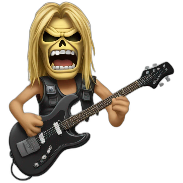 Eddie iron maiden emoji
