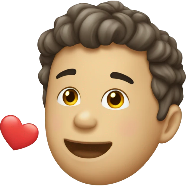 Beso de saludo emoji