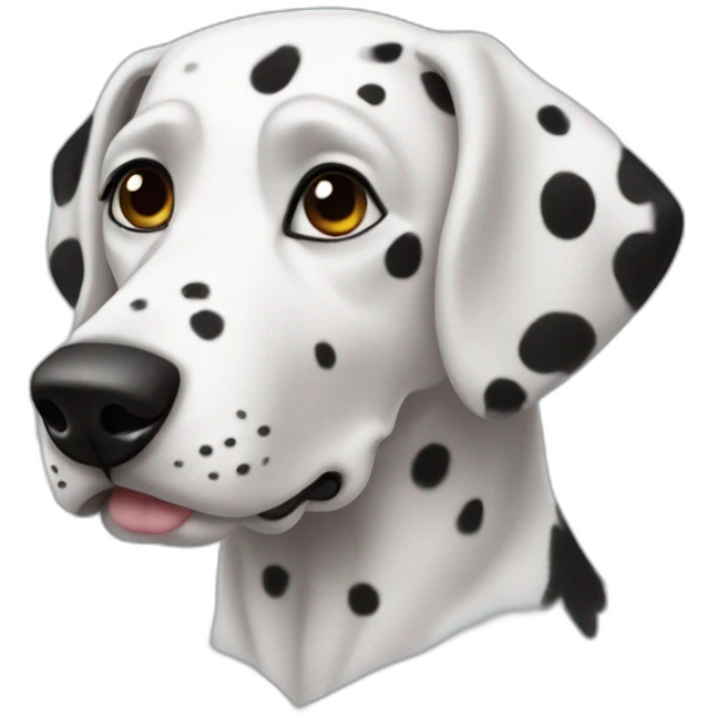 Dylan Dalmatian emoji