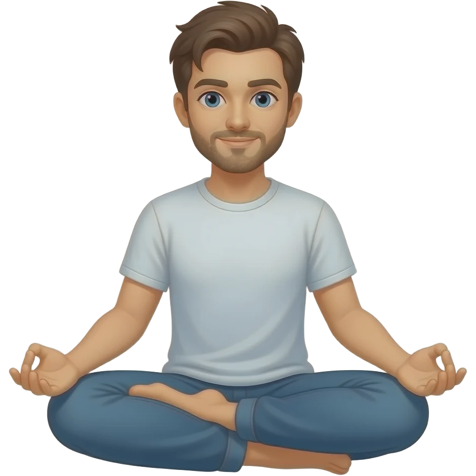 meditation emoji