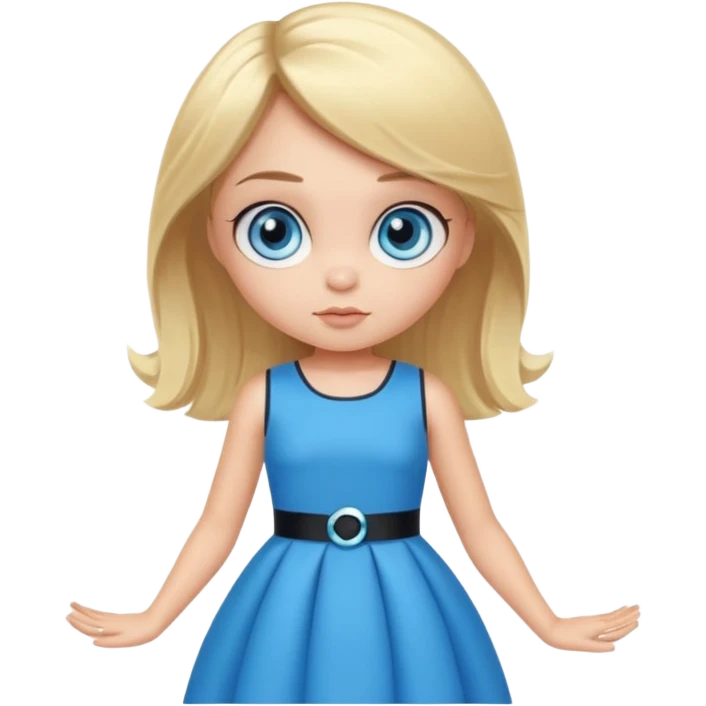 Bubbles Powerpuff Girls emoji