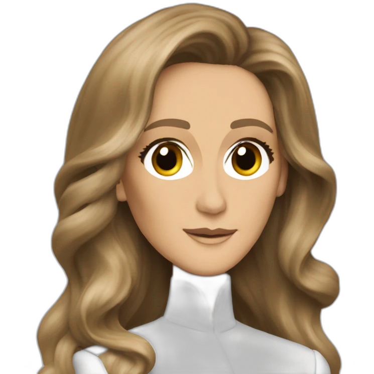 Céline dion chante emoji