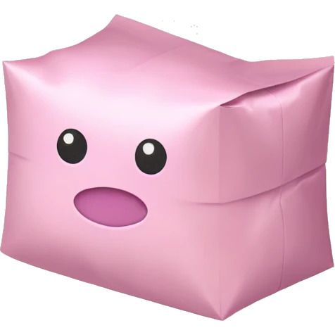 pastel pink packet emoji