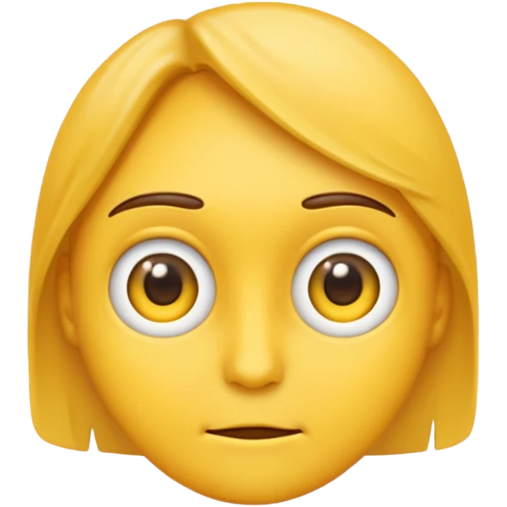 Emoji side eying someone or judging them. emoji